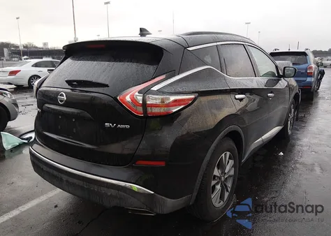 2017 Nissan Murano Platinum/S/Sl/Sv z USA, uszkodzony, nr VIN 5N1AZ2MH4HN100523